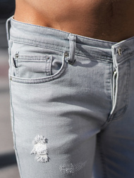 Muške Traperice Sive OZONEE DO/2463