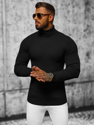 Muški džemper crne OZONEE L/2467Z