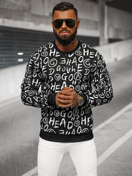 Muška Dukserica Crna OZONEE JS/8B1221/3