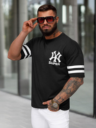 Muška Majica Crna OZONEE JS/8B1372/3