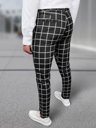 Muške chino hlače crne OZONEE DJ/5522Z