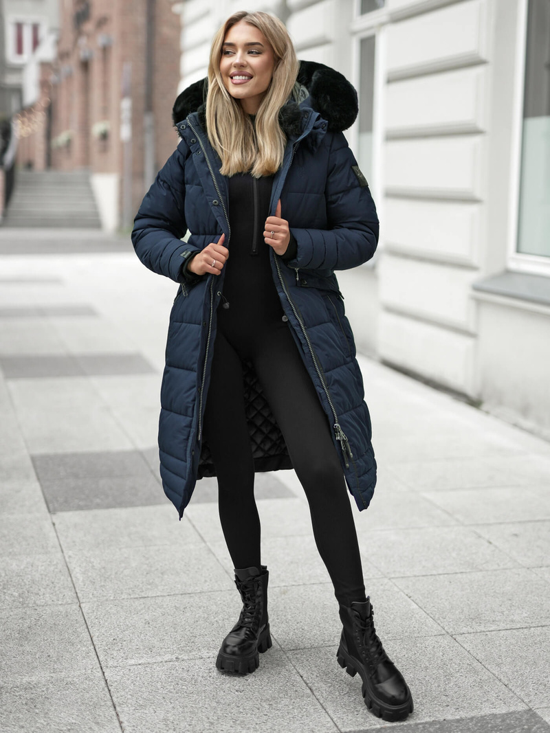 Ženska jakna modra OZONEE O/W377