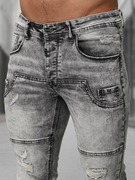 Muške traperice grafitne OZONEE NB/MP0163NZ