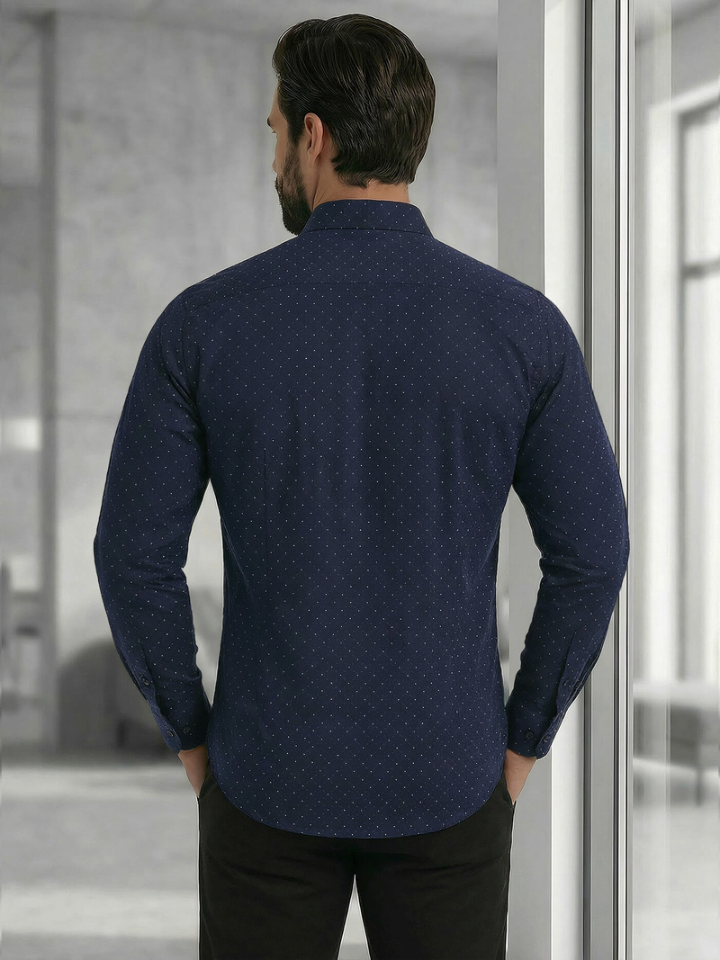 Muška Košulja Modra OZONEE V/V183Z