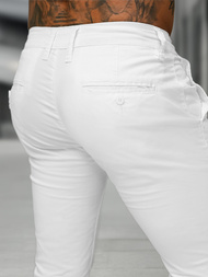 Muške Hlače Bijele OZONEE BL/SK222/2