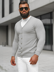 Muški Džemper Sivi OZONEE NB/MM6006/2Z