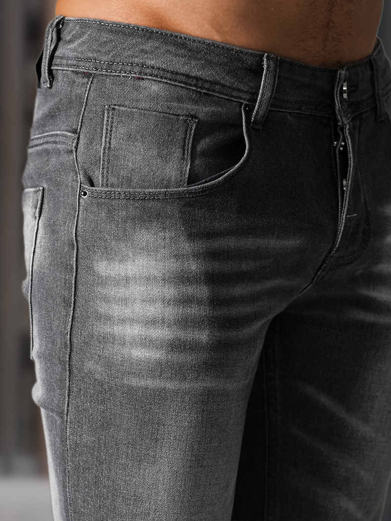 Muške traperice grafitne OZONEE NB/MP0199GSZ