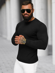 Muški Džemper Crni OZONEE NB/MMB602/4Z