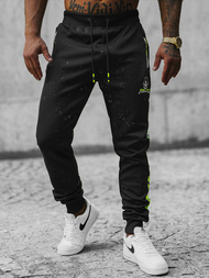 Muške sportske hlače crne OZONEE JS/K10232Z