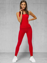 Dvodijelni set trenerke Crveni OZONEE JS/YW88037/5