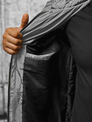 Muška Jakna Siva OZONEE O/M799