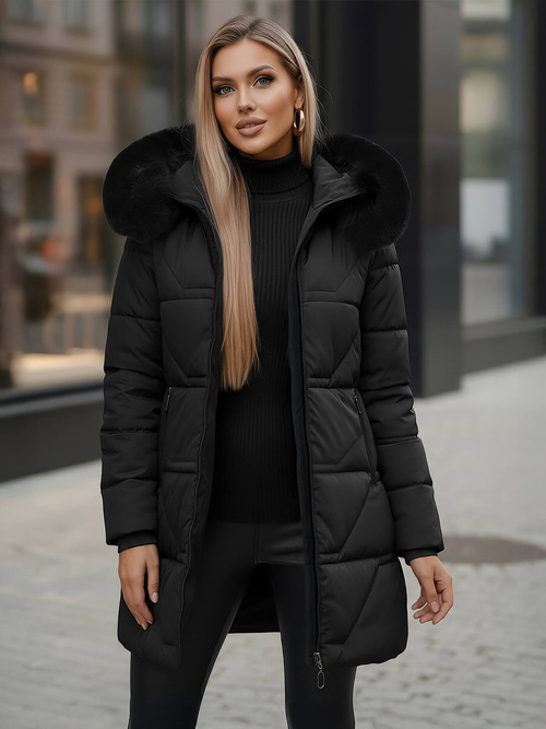 Ženska jakna crna OZONEE JS/16M9099/392Z