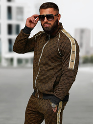 Muška Trenirka Tamno-Bež OZONEE O/FF5110AB