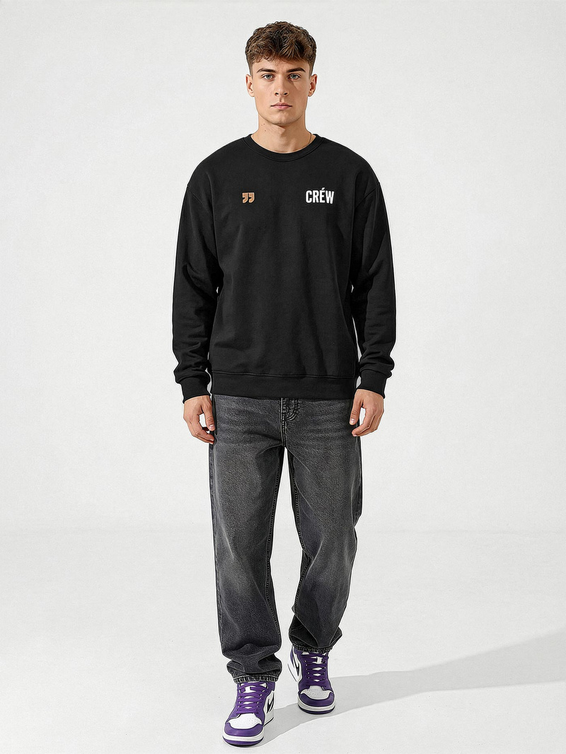 Muška dukserica crna OZONEE JS/65B3917/3Z