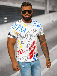  Muška Majica Bijeli OZONEE JS/8T1211/1