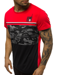 Muška majica Crveni OZONEE JS/SS10979