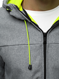Muška softshell jakna Siva OZONEE JS/KS2196