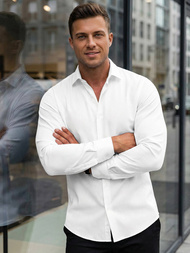 Muška košulja bijela OZONEE V/V189