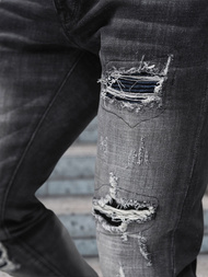 Muške traperice crne OZONEE NB/MP0075N