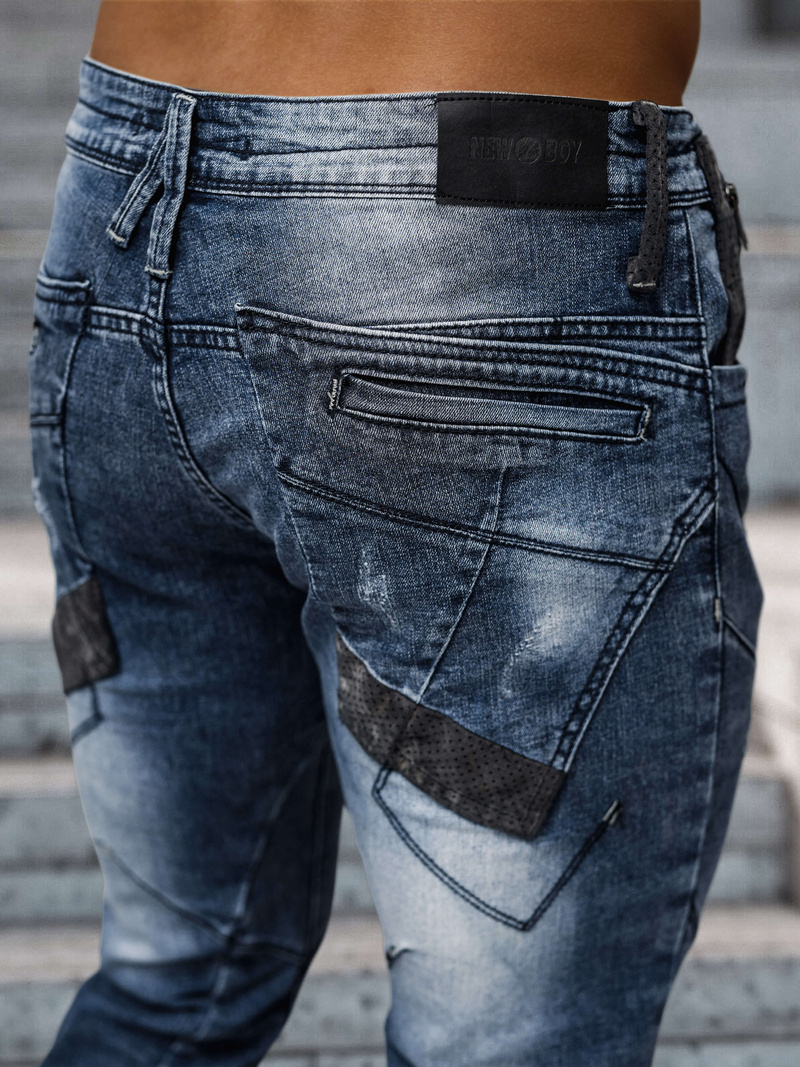 Muške traperice plave OZONEE NB/MP0045B