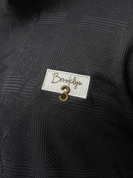 Muška Majica Crna OZONEE O/QQ1568