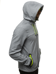 Muška softshell jakna Siva OZONEE JS/KS2196