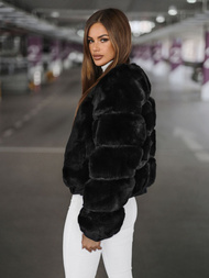 Ženska jakna crna OZONEE JS/11Z8080Z