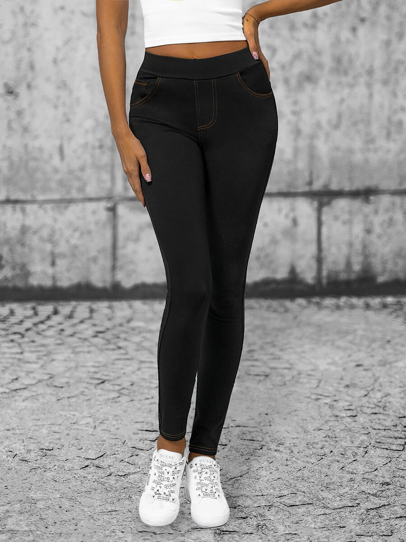 Ženske Tajice Crne OZONEE JS/1016/A1Z