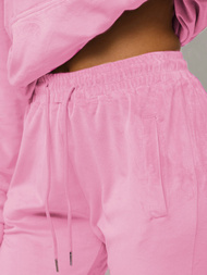 Ženski trenirka od velura puder ružičasta OZONEE O/8C1175/38Z