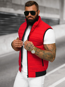 Muški Prsluk Crveni OZONEE JS/MY77Z