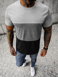 Muška Majica Sivi OZONEE JS/8T87/3Z