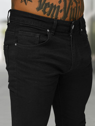 Muške traperice crne OZONEE BL/JK885