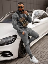 Muška trenirka grafitna OZONEE JS/68C10385/5Z