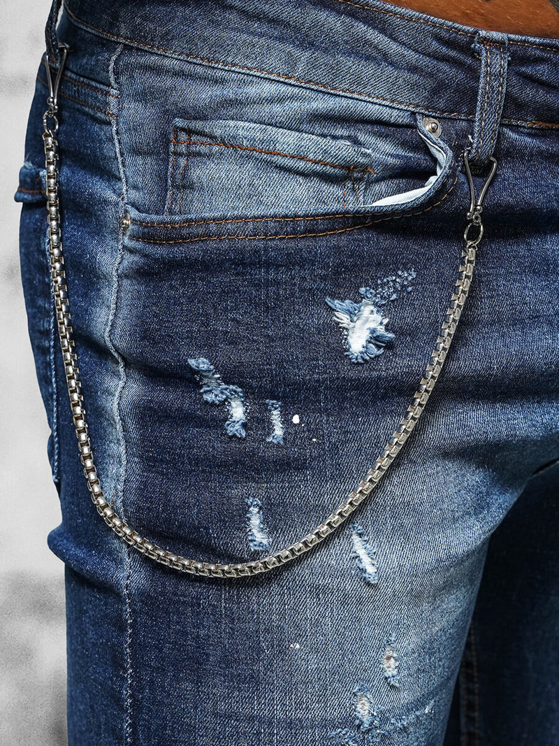 Muške Traperice Tamnoplave OZONEE O/MB462