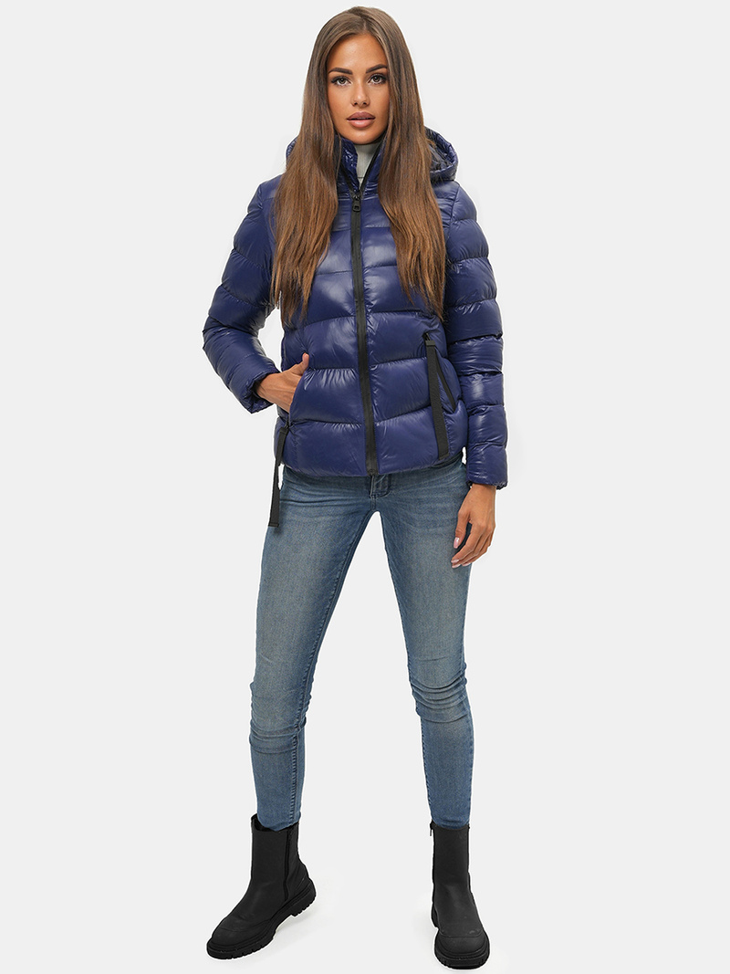 Ženska jakna modra OZONEE JS/M782/215