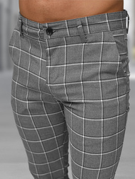 Muške chino hlače tamnosiva OZONEE DJ/5522Z