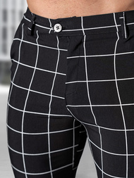 Muške Chino Hlače Crne OZONEE O/P4009Z