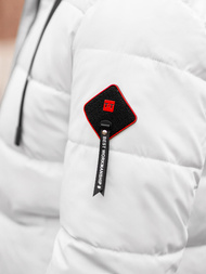 Muška parka jakna bijela OZONEE JS/31M5031/281Z