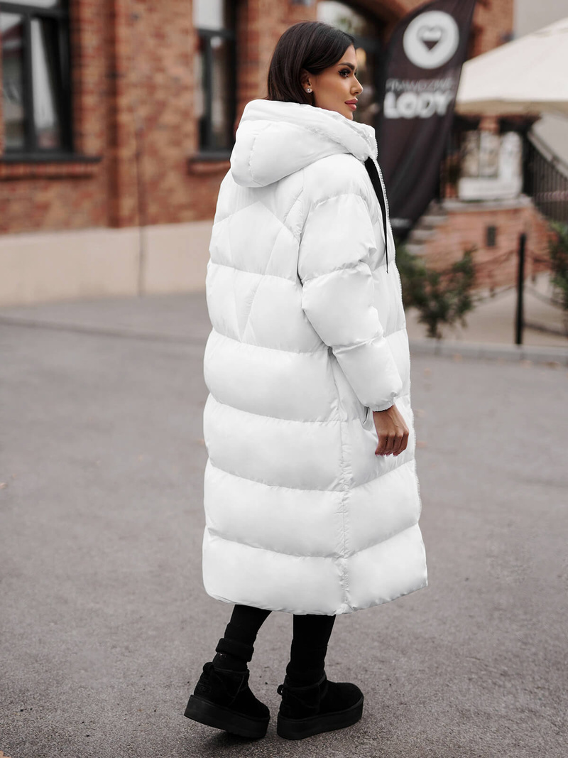 Ženska jakna bijela OZONEE JS/5M3163/281Z