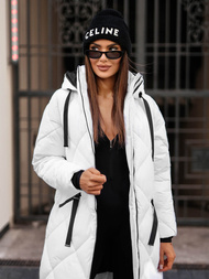 Ženska jakna bijela OZONEE JS/5M3168/281Z