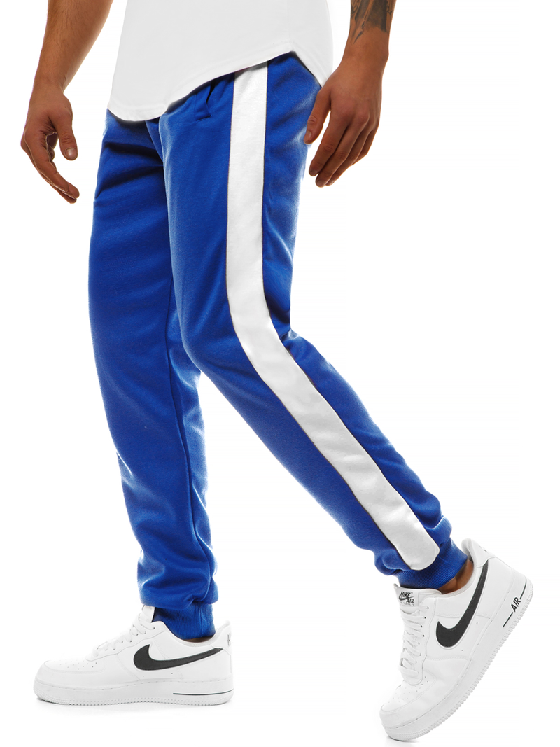 Muške kratke hlače plavo bijelo OZONEE JS/JZ11005