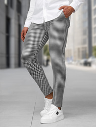 Muške hlače crno-bijelo OZONEE DJ/5531Z