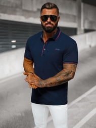 Muška polo majica modra OZONEE O/DA758