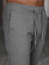 Muške chino hlače Tamnosive OZONEE DJ/5539Z