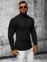 Muški džemper crne OZONEE L/2467Z