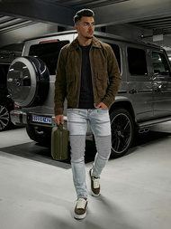 Muške traperice Svijetloplave OZONEE O/EM8889Z