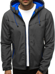 Muška softshell jakna grafitna OZONEE JS/KS2194