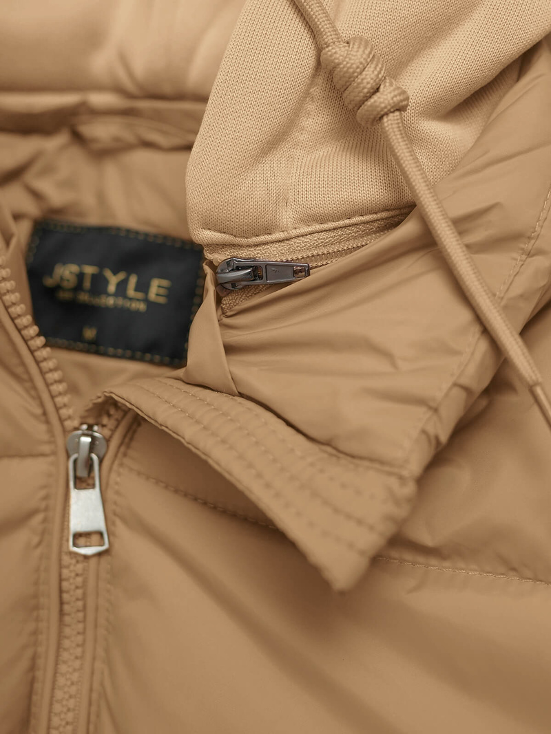 Ženska Jakna Svijetlo-Bež OZONEE JS/16M9187/158