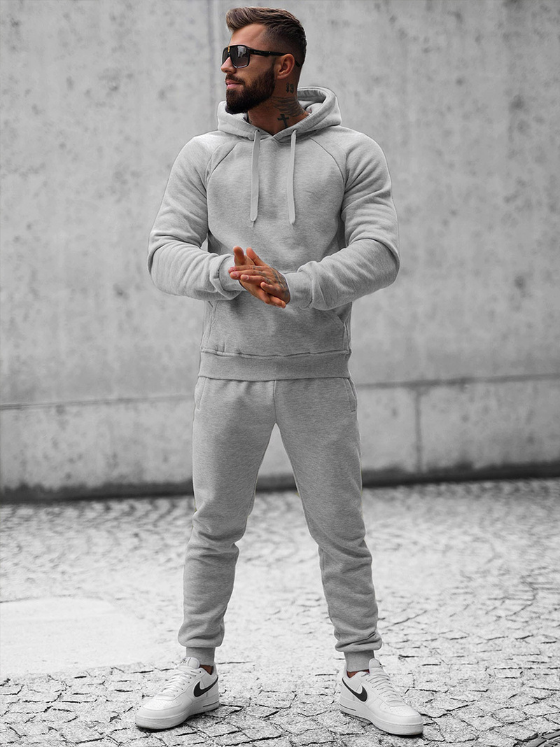 Muška Trenirka Siva OZONEE JS/8C75/2