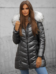 Ženska Jakna Crna OZONEE JS/M9053/392Z